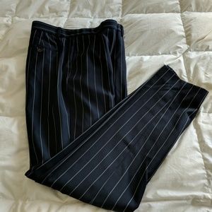 Pinstripe wool ralph lauren pants